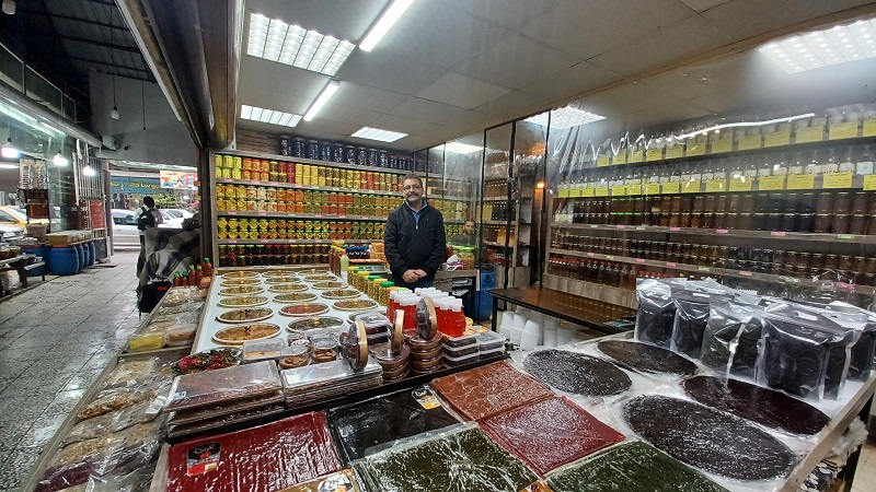 بازار ترشیجات و سبزیجات بابلسر